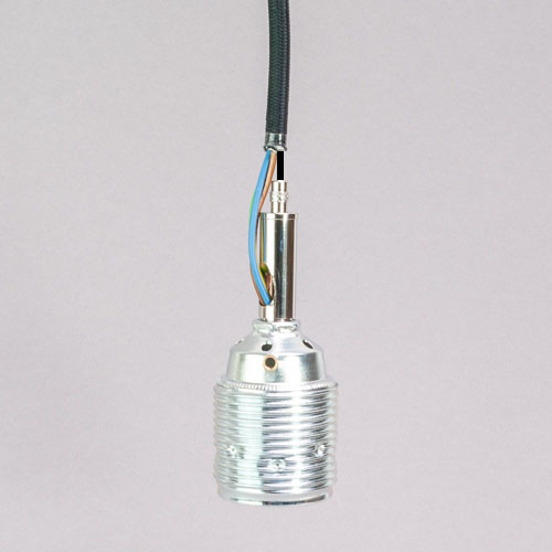 Stahlseil - pendel für schwere Lampenschirme