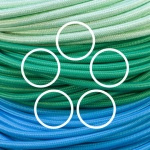 5 und mehradrige textile Leitungen