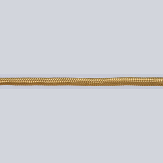 Textilkabel Gold 2x0,75 Mm² – Stoffkabel Für Lampen, 1 Meter, Made In Germany