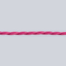 Textilkabel einzelnumflochten verseilt 3x0,75mm², pink