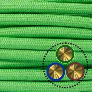 Textilkabel Pendelleitung 3x0,75mm², grün