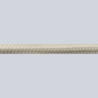 Textilkabel Anschlussleitung 3x0,75mm², cremweiss