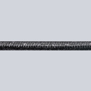 Textilkabel Anschlussleitung 3x0,75mm², GLITTER, silber-grau