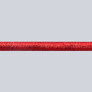 Textilkabel Anschlussleitung 3x0,75mm², GLITTER, rot