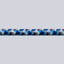 Textilkabel Anschlussleitung 3x0,75mm², VINTAGE, blau