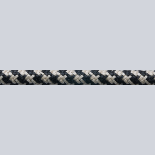 Textilkabel Anschlussleitung 3x0,75mm², DUO, sand-schwarz
