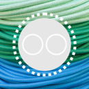 MUSTER Textilkabel Anschlussleitung 2x 0,5mm²