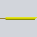 textilumflochtene KFZ-Leitung FLRY 1,5mm² gelb