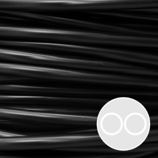 H03VV-F Schlauchleitung 2x0,75mm², schwarz