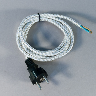 3m 3x0,75mm² Bügeleisenkabel Kabel Bügeleisen Stromkabel Anschlusskabel Länge 