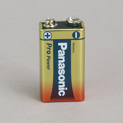 9V Blockbatterie 6LR61, 2,95