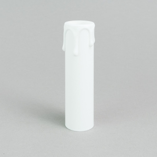 Kerzenhülse  für Flämische Fassung E14 weiß