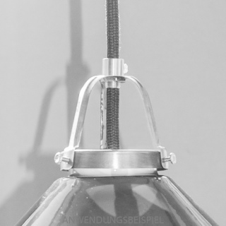Glashalter für Leuchtengläser D=50mm antikmessing