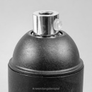 Metall-Zugentlastung mit Außengewinde für M10x1 messing roh