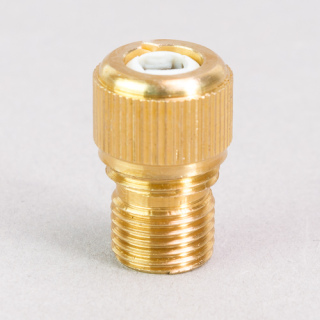 Metall-Klemmnippel mit Außengewinde für M10x1 Messing