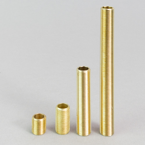 Boutté Gewinderohr Aus Messing – 12x17 Mm, Männlich, Länge 10 Cm, Für Flüssigkeiten