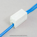 Leuchtenanschlussklemme WAGO 224 mit Weiterleitung