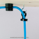 Distanz Aufhänger weiss