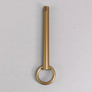 Aufhängröhrchen mit Ring antikmessing