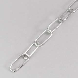 Lampenkette glatt chrom
