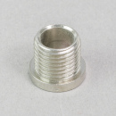 Trompetennippel M10x1 rund nickel