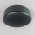 runde Deckendose 70mm schwarz