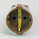 Schukokupplung Standard braun