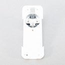 extraflacher Winkelstecker weiss