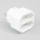 Europa Zwischenstecker 2-fach