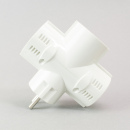 Schuko Zwischenstecker 3-fach
