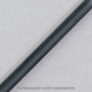 1m Schrumpfschlauch schwarz 6,4 mm