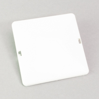 Blindabdeckung für ELSO - Geräteträger reinweiss