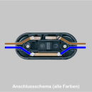 Schiebeschalter / Zwischenschalter 1pol+N gold