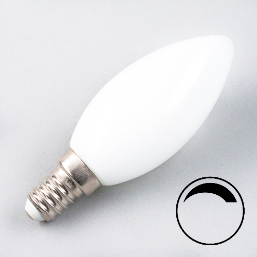 Kerzenlampe E14 warmweiß LED 480lm DIMMBAR 6W/230V Leuchtmittel Kerze Birne Lamp 