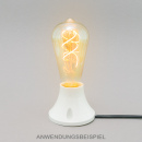 E27 Spiral-LED Edison gold dimmbar 250lm