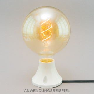E27 Spiral-LED Globe-95 gold 5W dimmbar