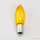 bunte Topkerze E10 3W gefärbt gelb 23V