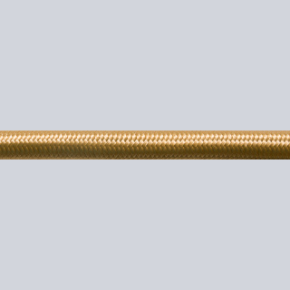 textilumflochtenes Kabel NYM-J 5x1,5mm², gold