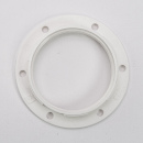 E27 Kunststoff-Überwurfmutter für Gewindemantel-Fassung weiss