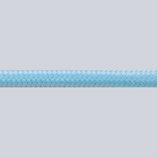 Textilkabel Anschlussleitung 3x0,75mm², lichtblau