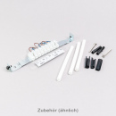 Deckenrosette 3-fach für Leuchtenpendel chrom