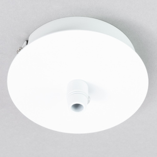 FITU Leuchtenauslass mit Anschlussdose weiss