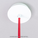 FITU Leuchtenauslass mit Anschlussdose weiss