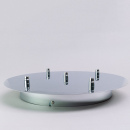 Deckenrosette 5-fach für Leuchtenpendel chrom