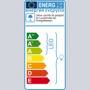Deckenrosette 5-fach für Leuchtenpendel chrom