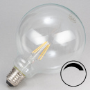 E27 LED Globe 125 klar dimmbar 810lm