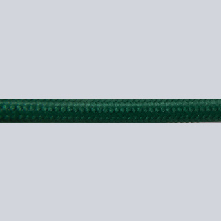 Textilkabel Anschlussleitung 3x0,75mm², kiefergrün
