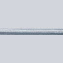 textilumflochtenes Kabel NYM-J 3x1,5mm², silber 50m Bund
