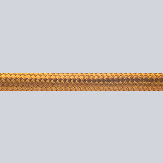 Textilkabel Anschlussleitung 3x0,75mm², englischgold