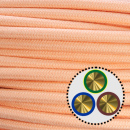 Textilkabel Anschlussleitung 3x0,75mm², pastellorange